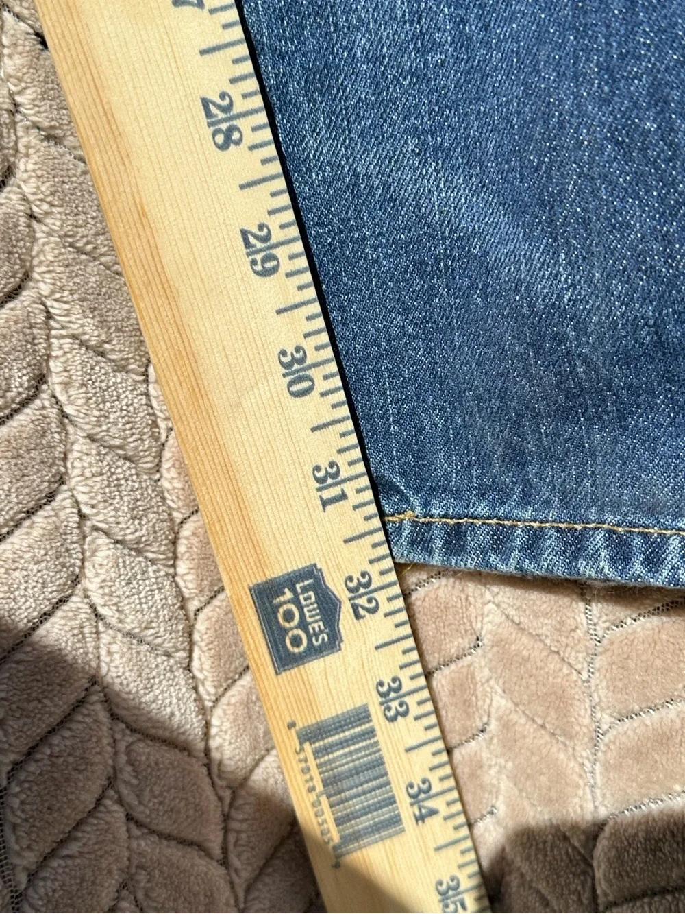 Polo Ralph Lauren Varick Slim Straight Jeans Men’s 33x32 Medium Wash Denim - Picture 12 of 13